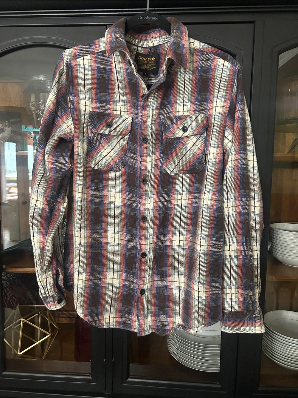Burton Men's Plaid Button-Down Shirt